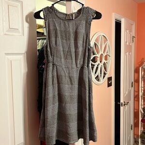 Houndstooth A-Line Dress 🖤✨